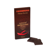 Горький шоколад 75% какао «с кайенским перцем»