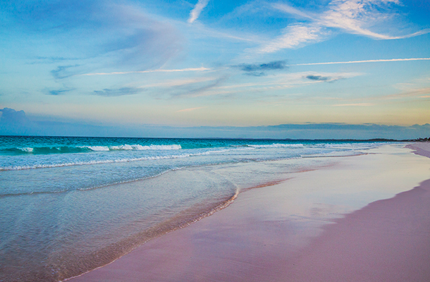 Пляж «Розовые пески», Багамы