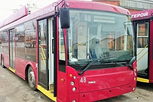 В Туле появился самый экологичный троллейбус