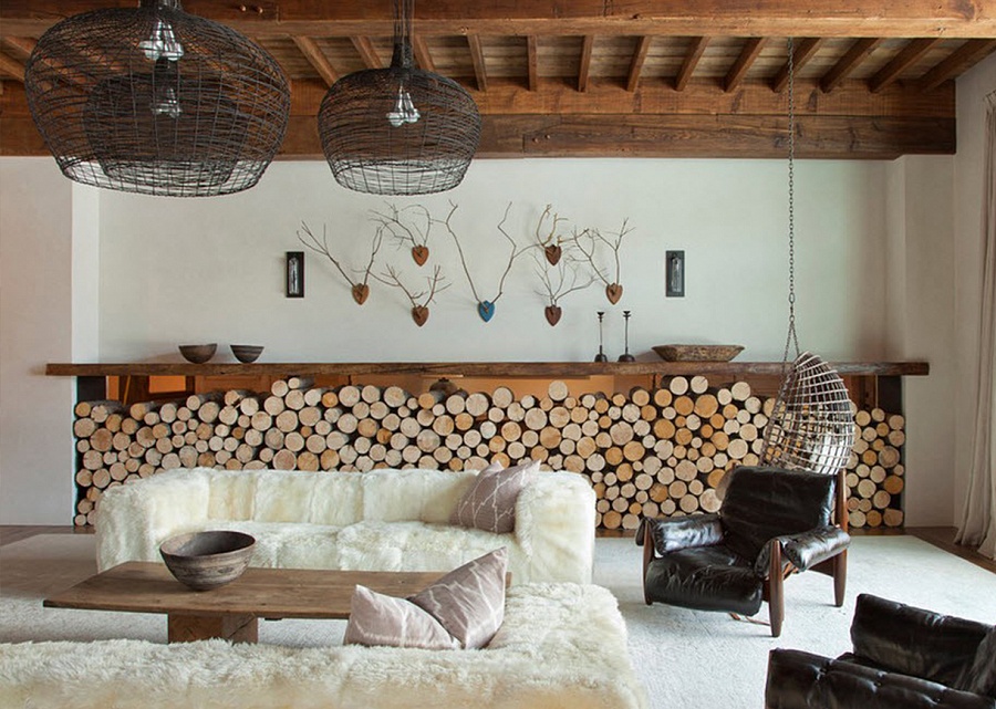 4 стиля интерьера для деревянного дома